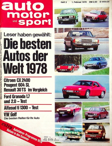 Deckblatt Auto Motor und Sport (03/1978)
